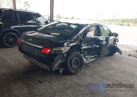 2017 Nissan Sentra S из США, поврежденный, VIN 3N1AB7AP0HY406769